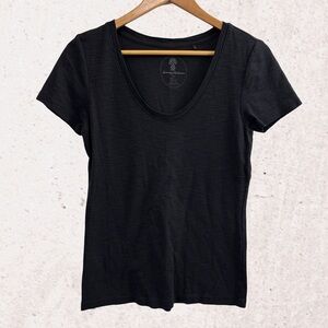 Tommy Bahama Black Fitted Short Sleeve T-Shirt